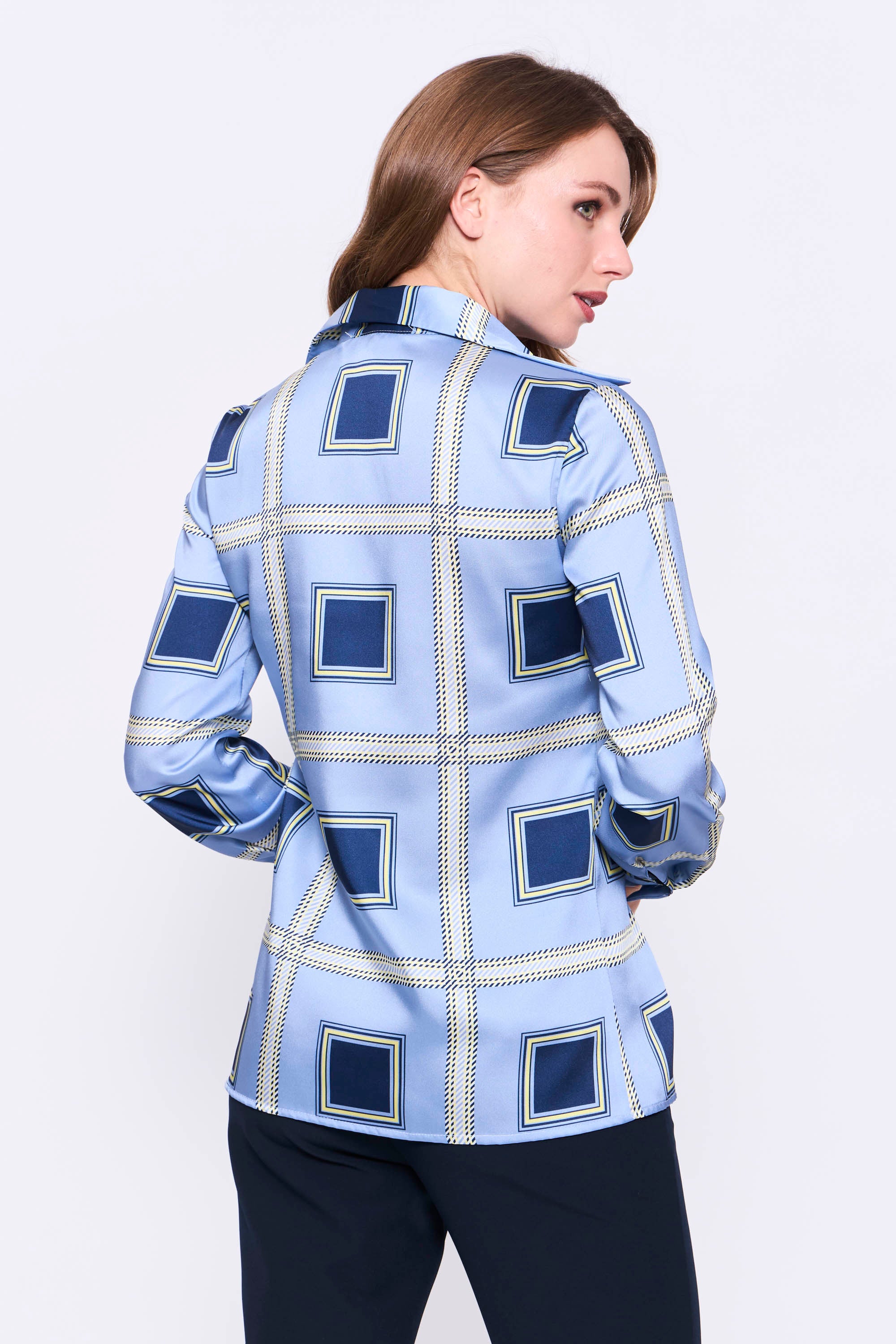 Camisa Estampada Fantasías Geométricas