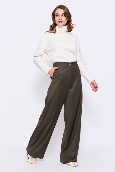Pantalón Palazzo_Verde