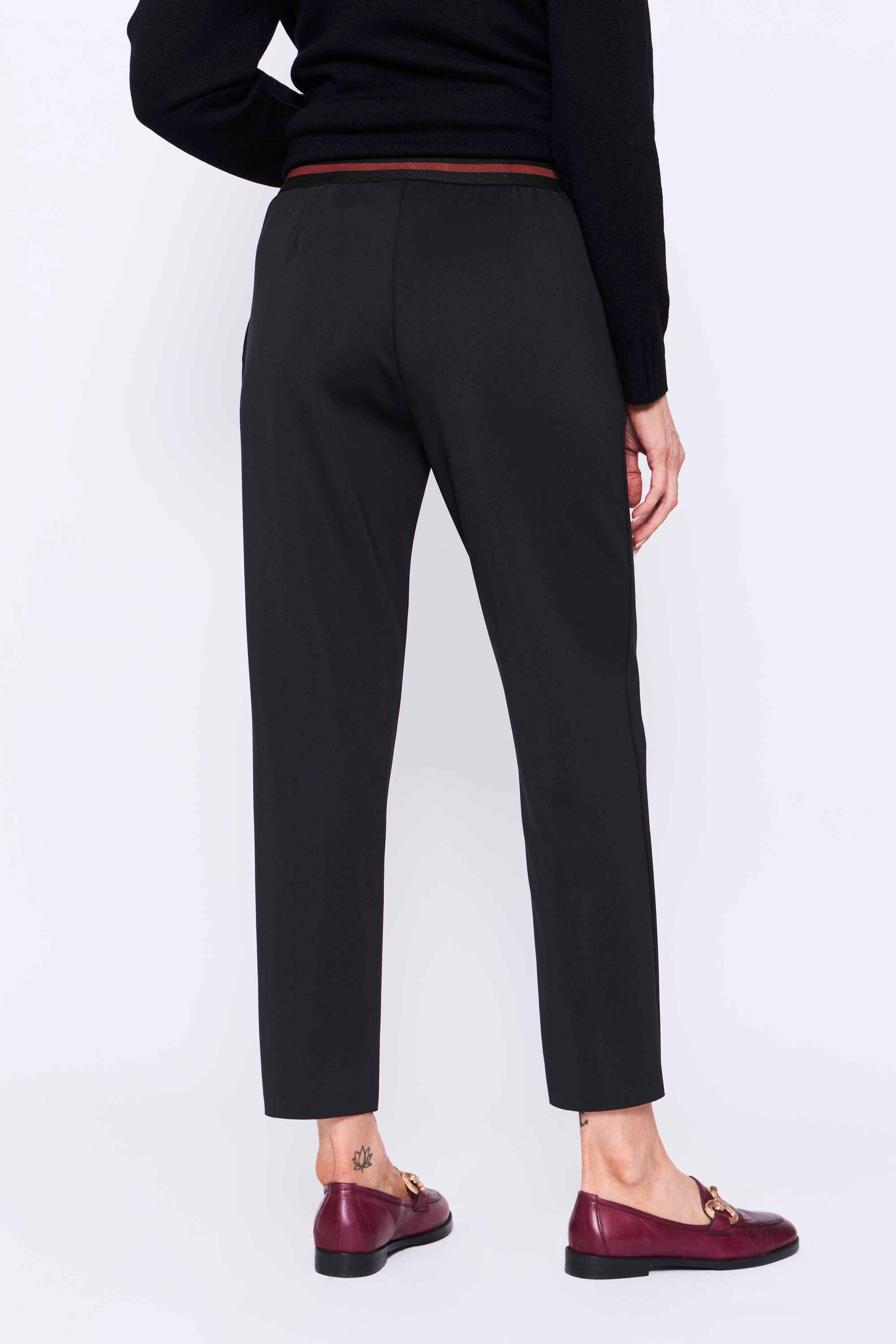 Pantalón Recto Elástico Cintura