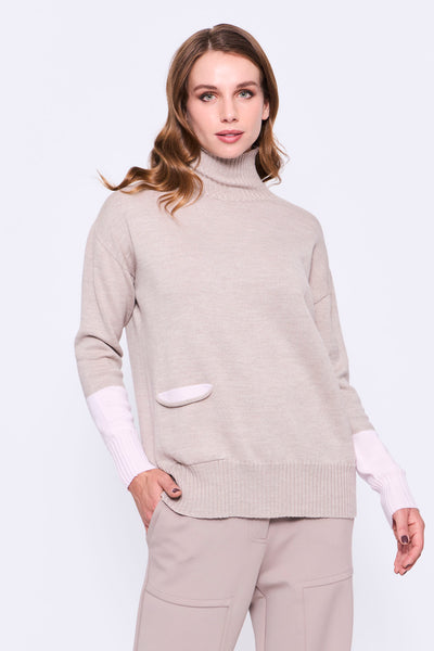 Sweater Subido Bicolor