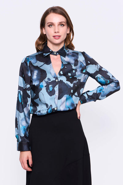 Camisa Estampada Pintada
