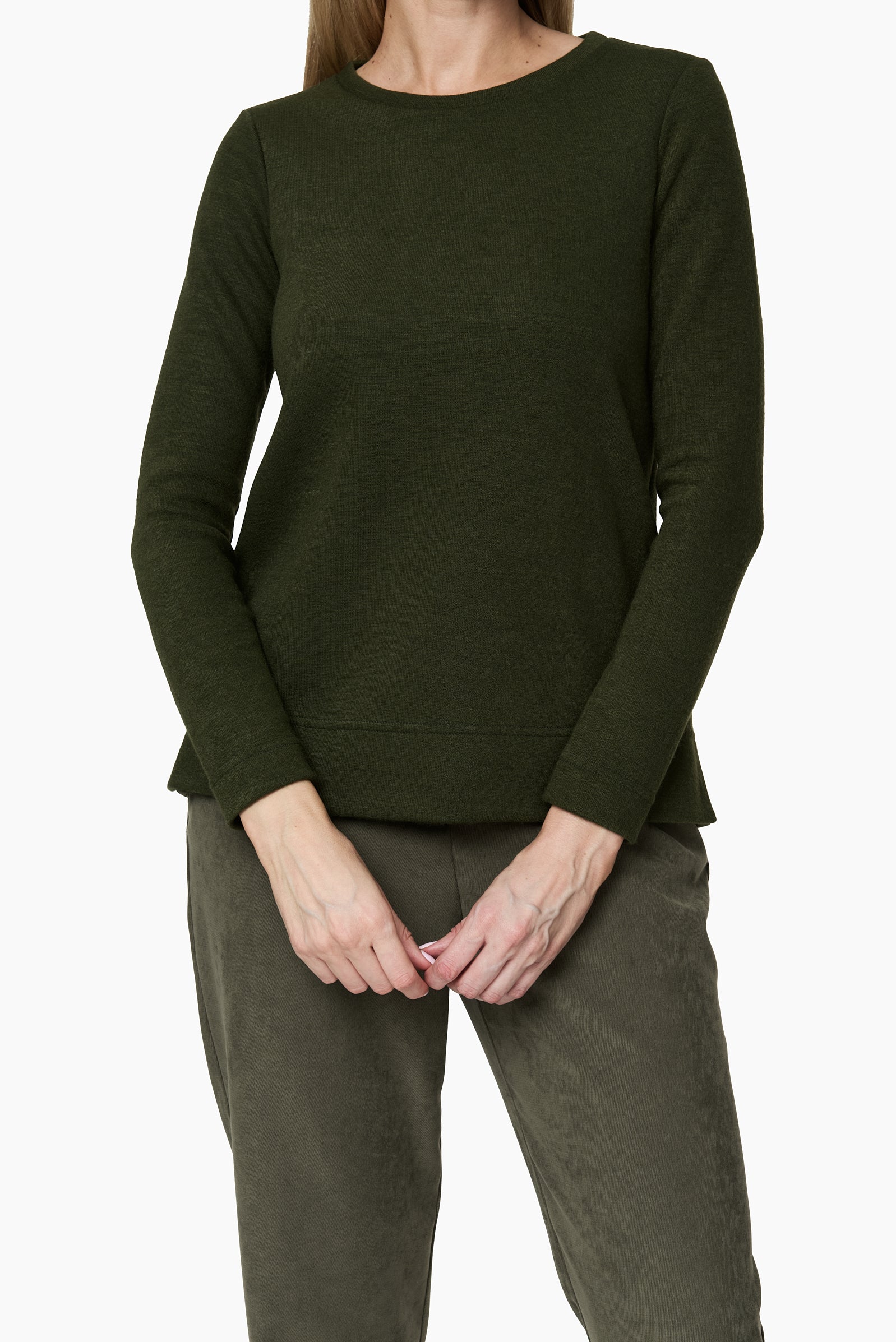 Sweater Básico Verde Militar