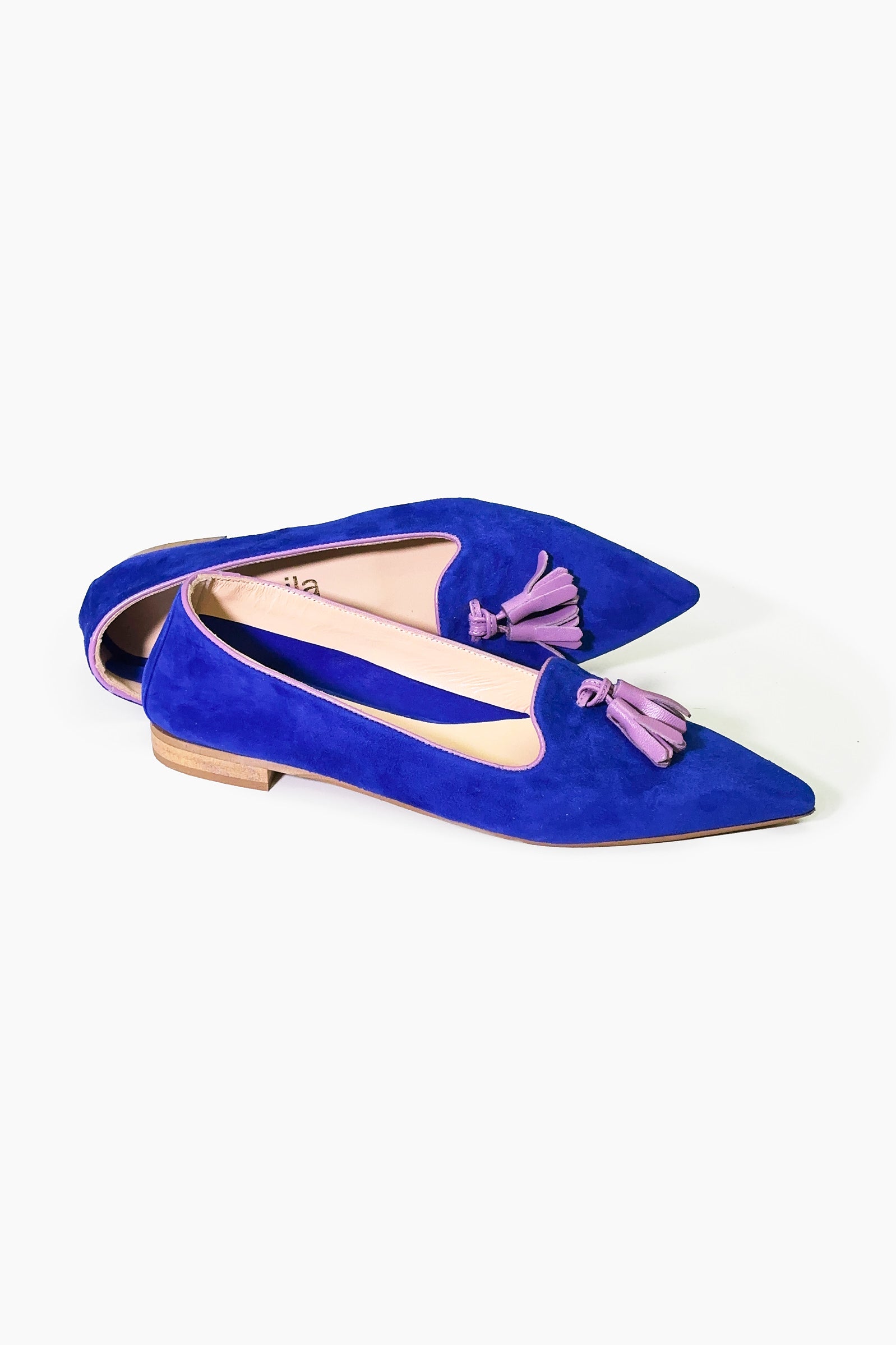 Ballerina baja Azul Rey