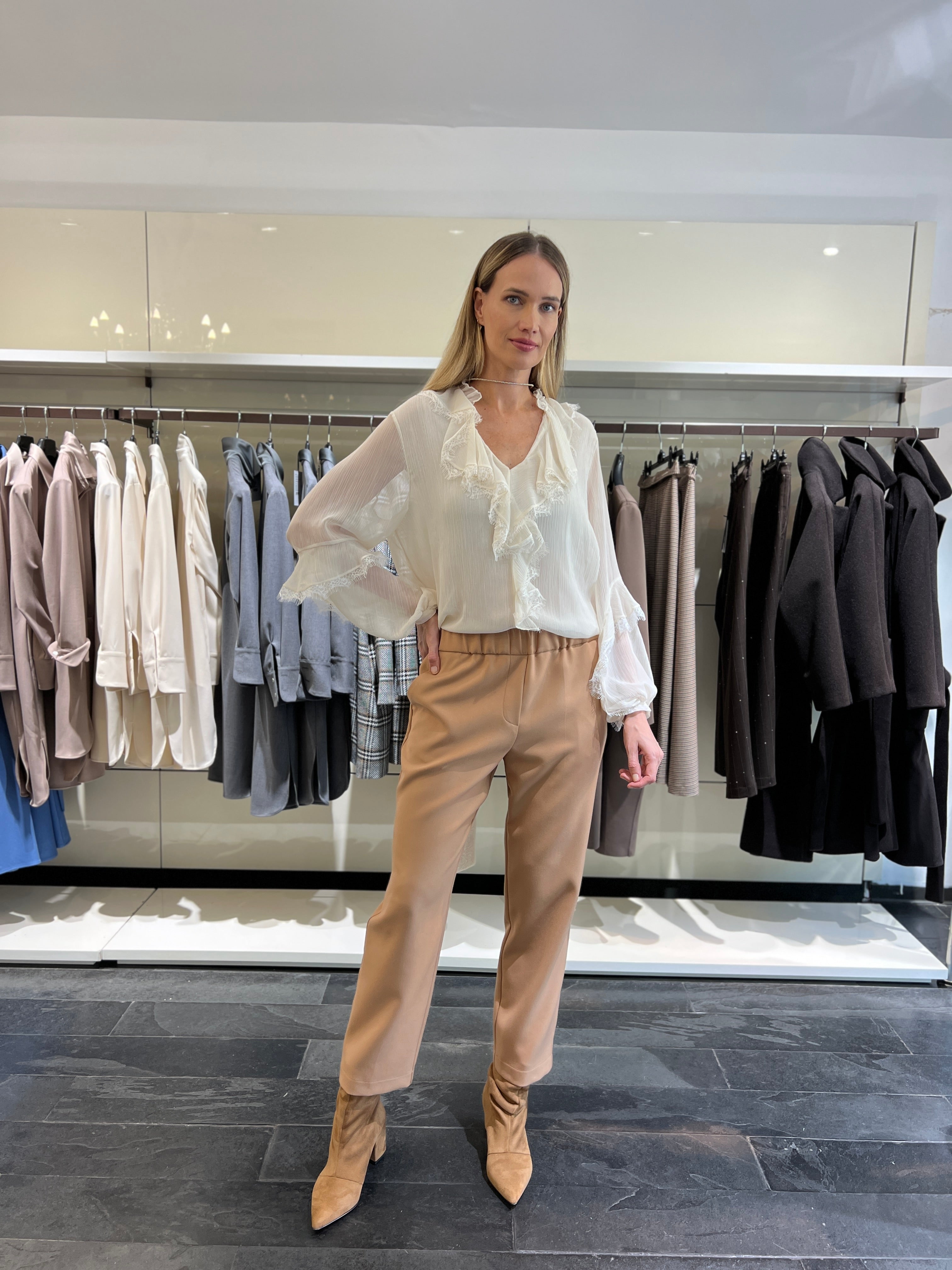 Camisa Transparencia Vuelos_Crema