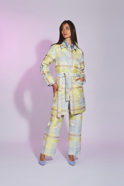 Trench Escoses Multicolor