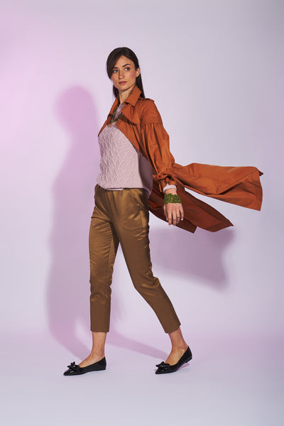 Trench Largo Cobre