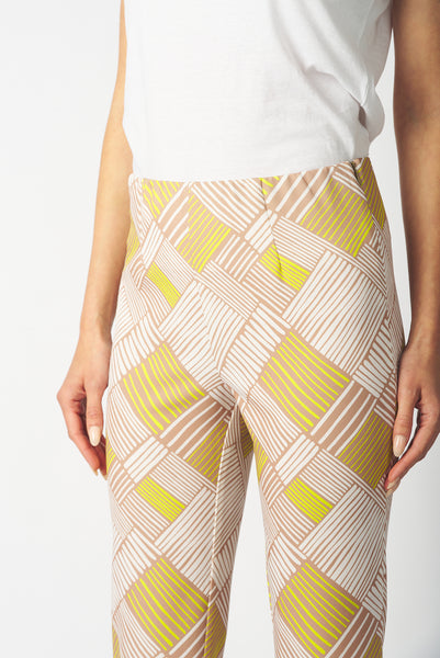 Pantalón estampa rayas